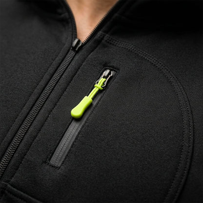 Men's Full Zip Fleece Hoodie - Relaxed Fit Casual Warm Sweatshirt Jacket