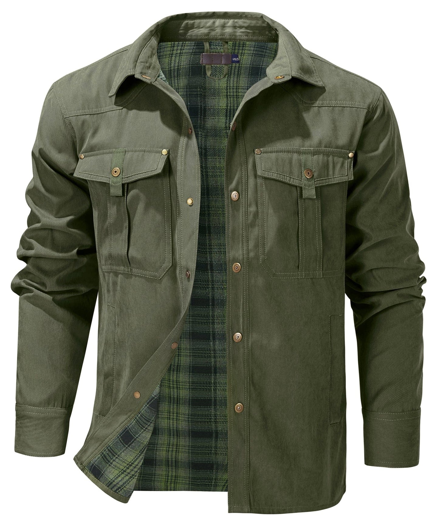Men's Thermal Winter Jacket - Insulated Water Resistant Warm Outdoor Coat