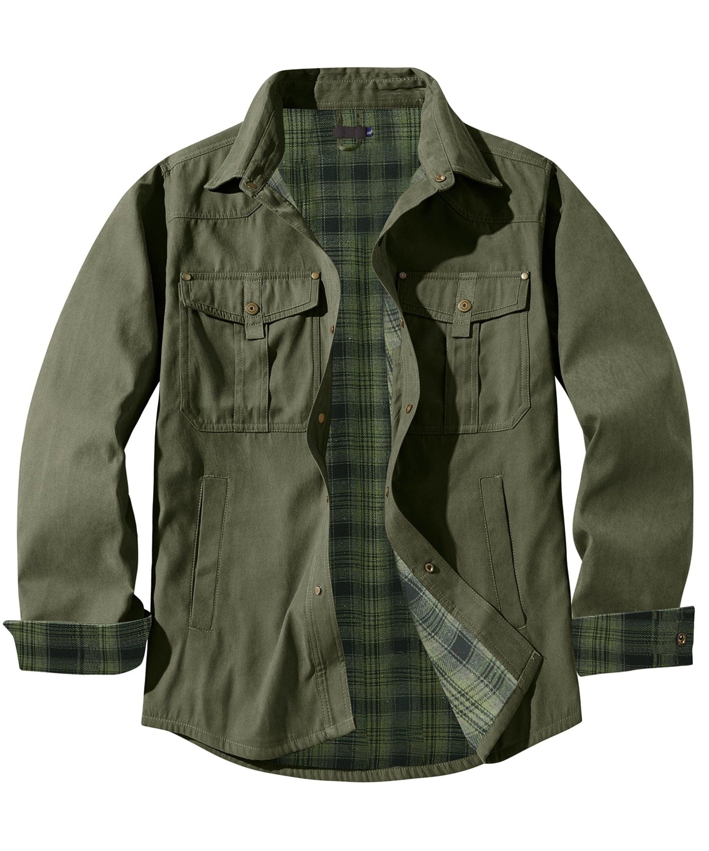 Men's Thermal Winter Jacket - Insulated Water Resistant Warm Outdoor Coat