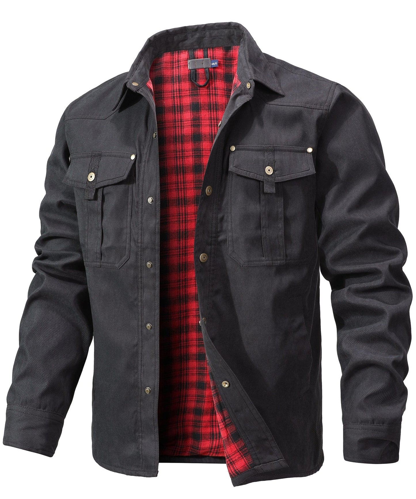 Men's Thermal Winter Jacket - Insulated Water Resistant Warm Outdoor Coat