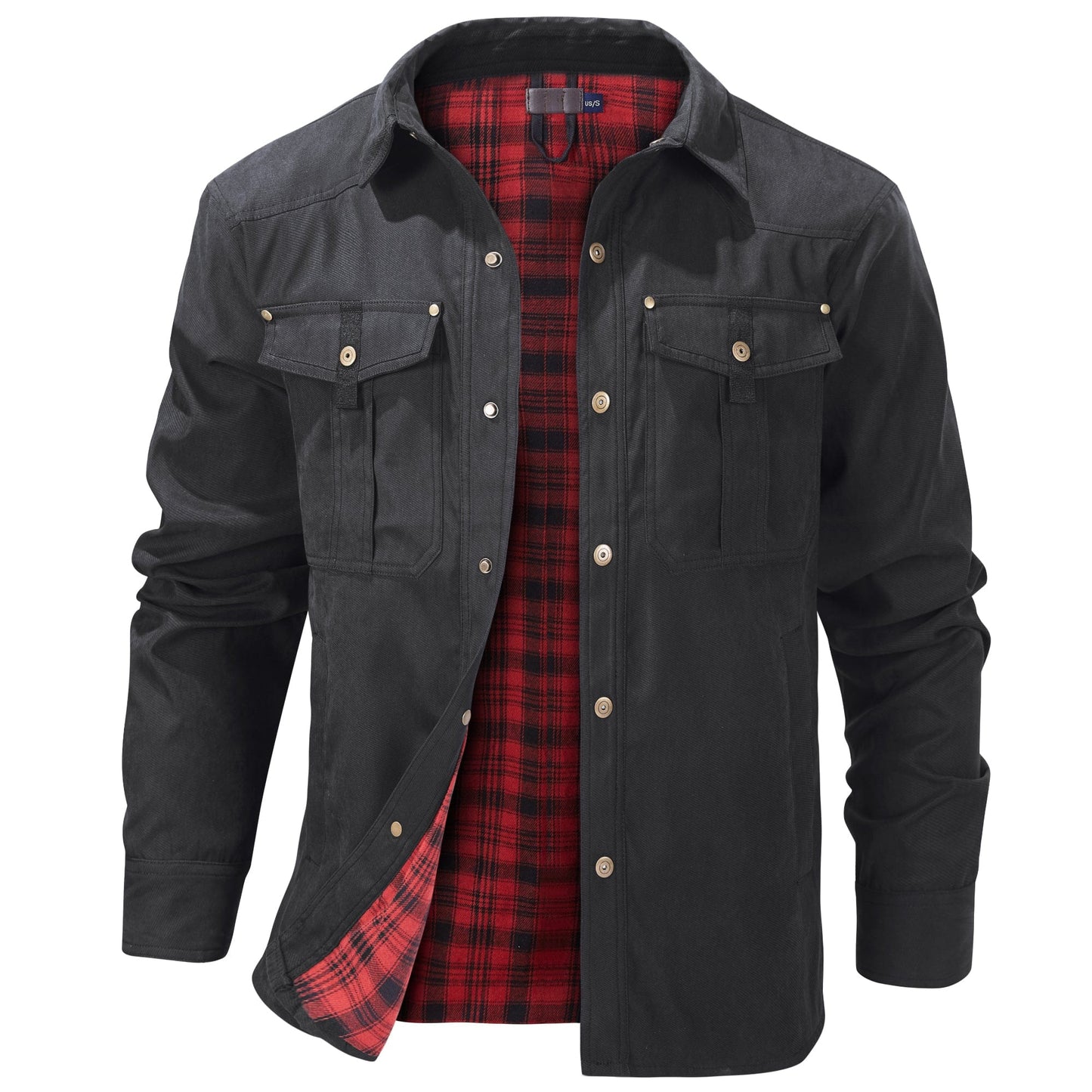 Men's Thermal Winter Jacket - Insulated Water Resistant Warm Outdoor Coat
